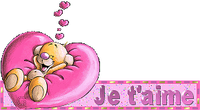 je t'aime ourson